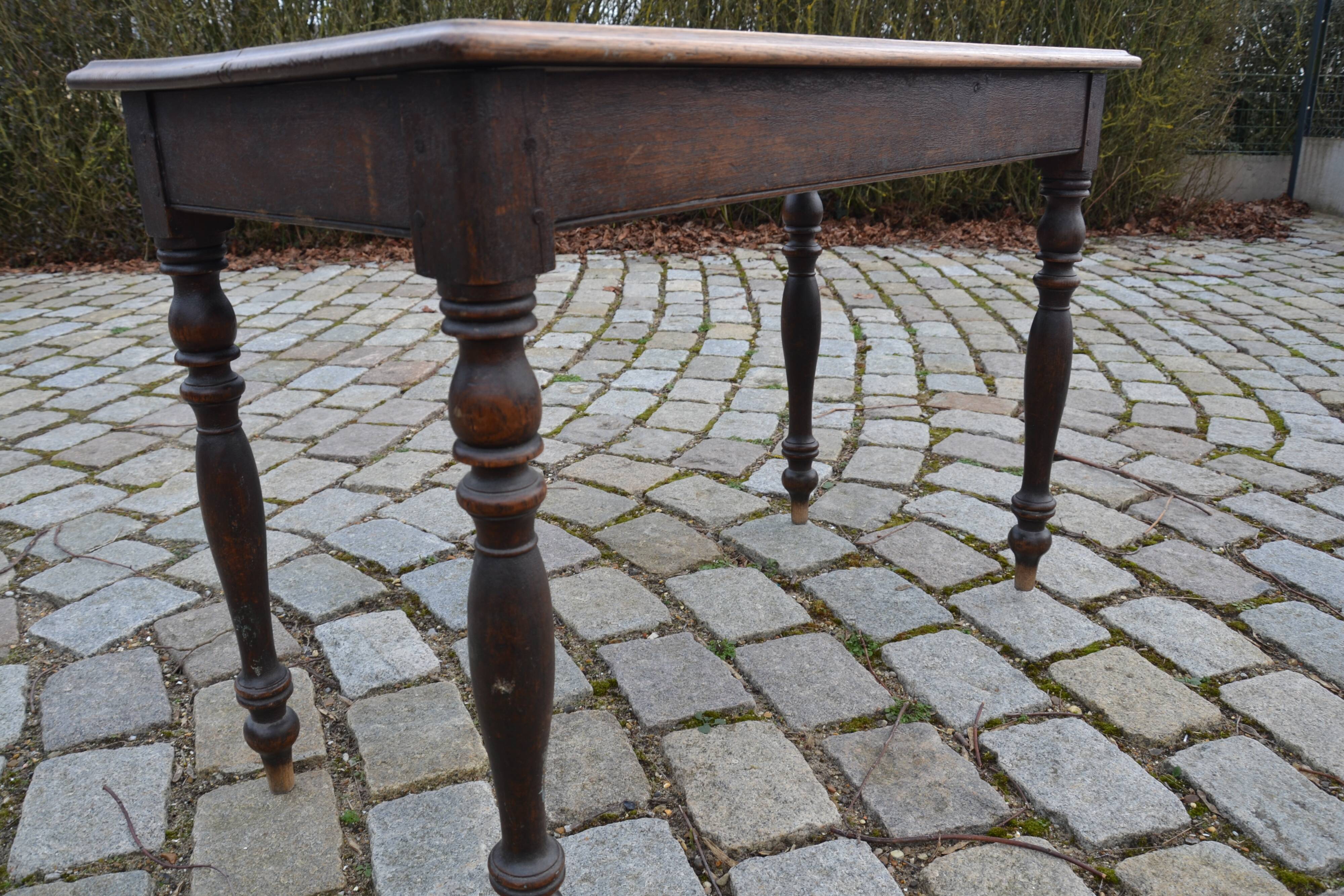 Antique farmhouse table 110/55 cm