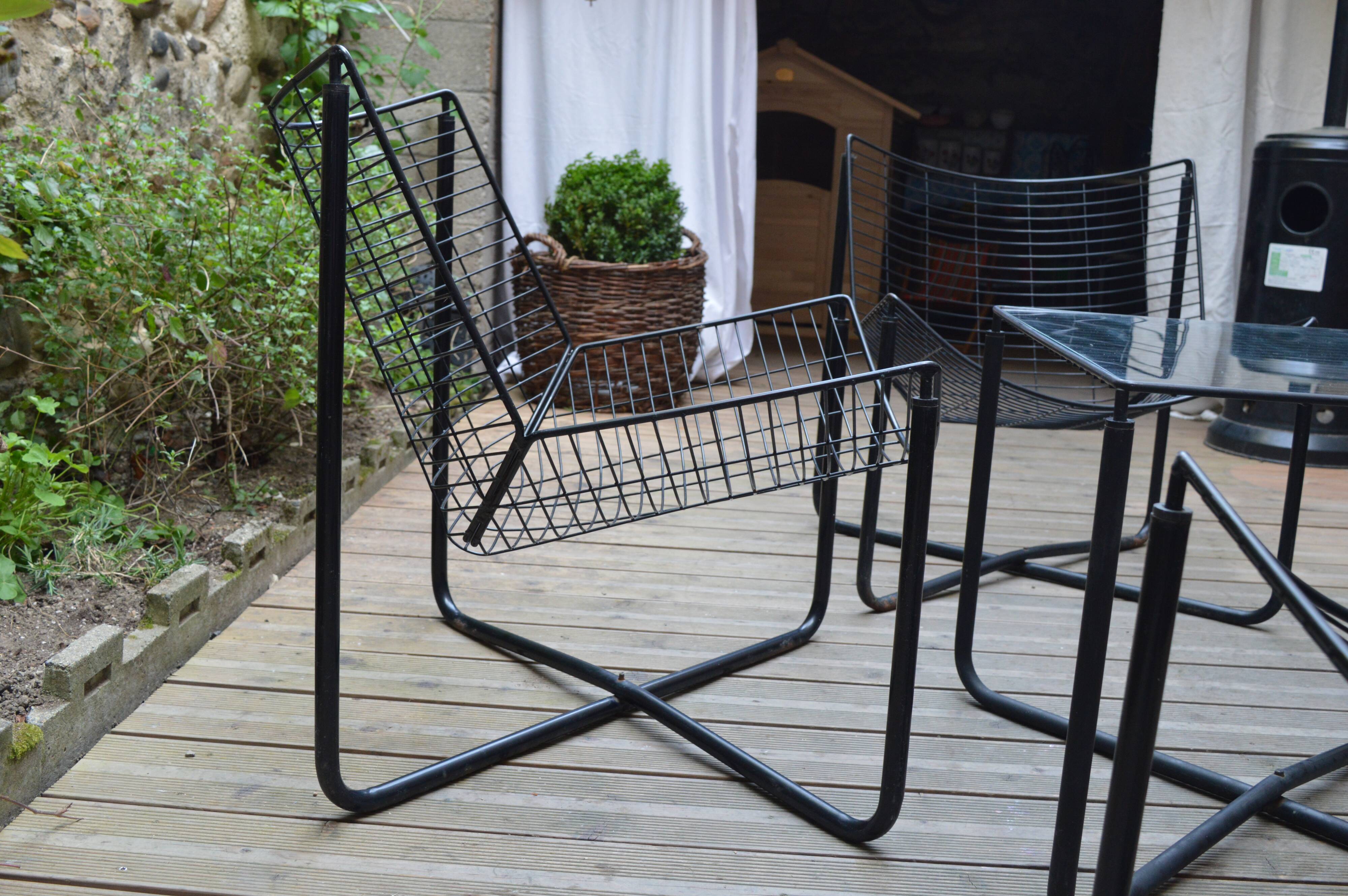 Table and four chairs Jarpen by Niels Gammelgaard