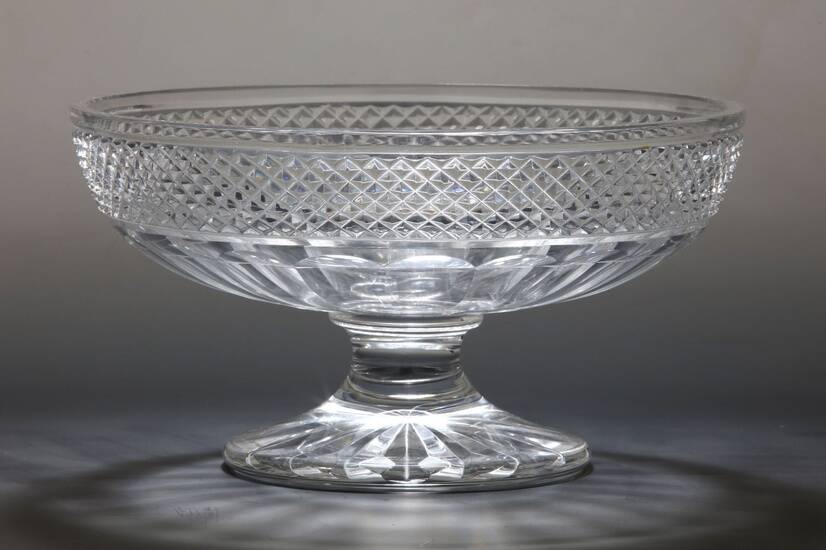 Large fruit bowl in saint-louis crystal, trianon model