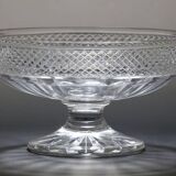 Large fruit bowl in saint-louis crystal, trianon model