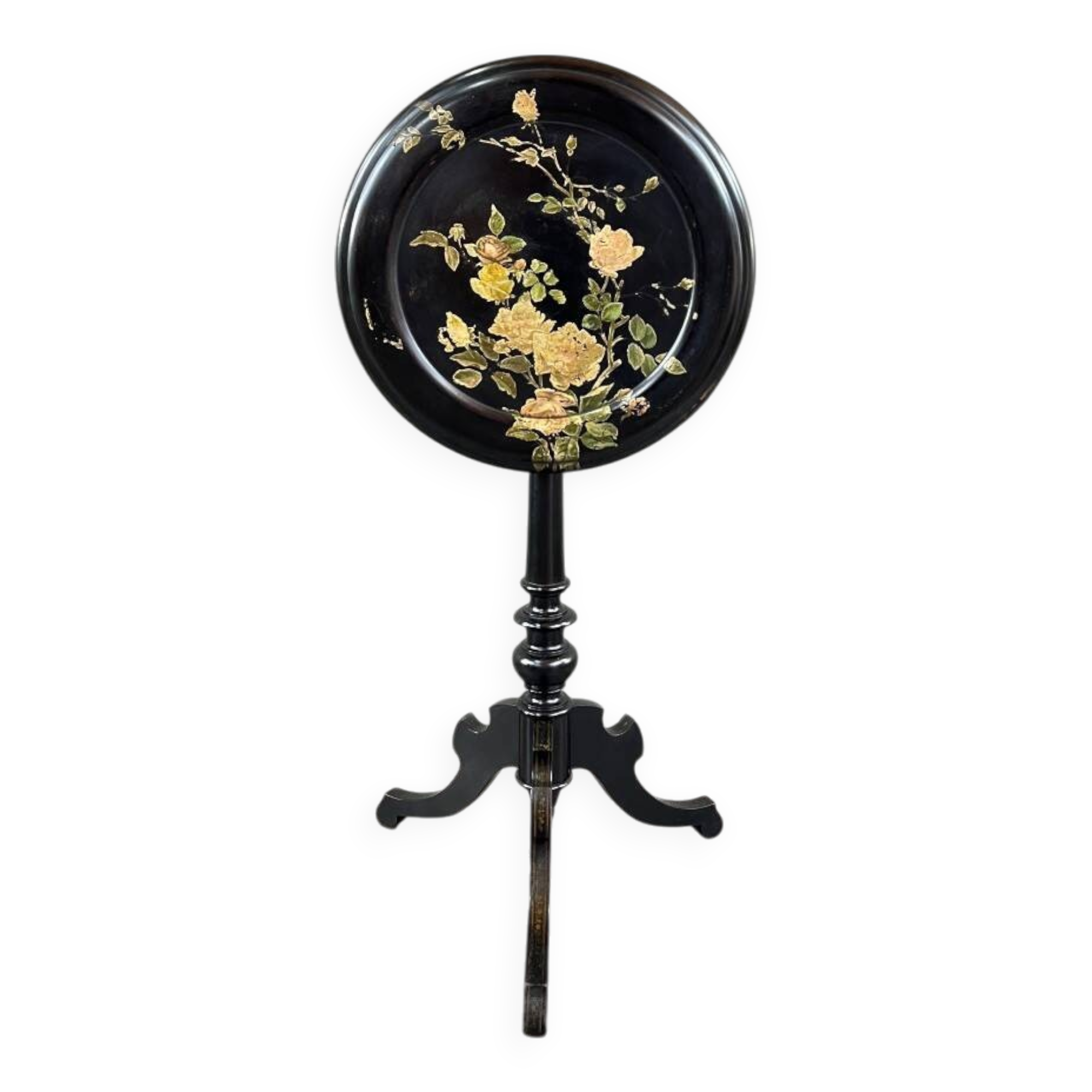 Victorian Style Tilting Top Pedestal Table, 19th Century