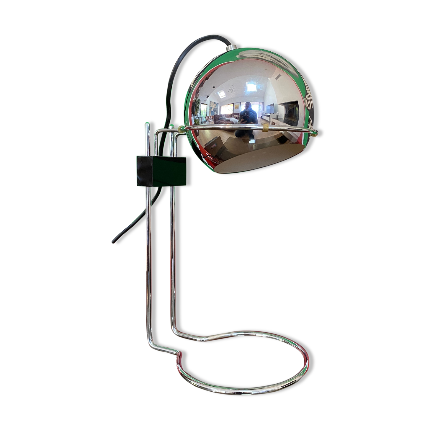 Eyeball lamp by Goffredo Reggiani. Italy 1969