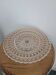 Plate on molded glass pedestal