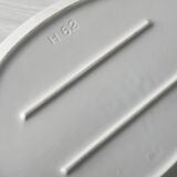 Porcelain goose serving dish.