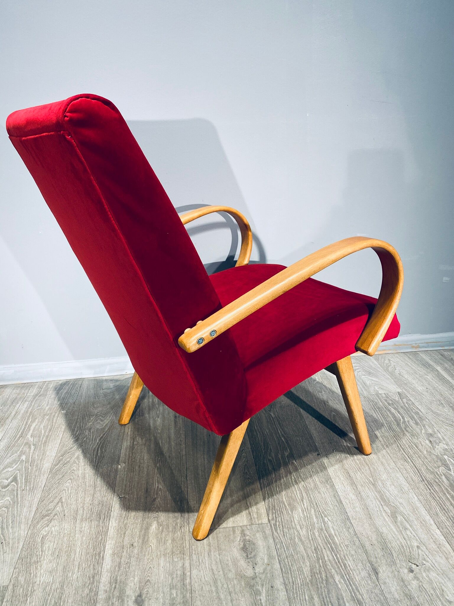 Pair des fauteuils de Jaroslav Smidek pour Ton, vintage 1960