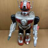 Red and silver Zadak robot