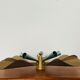 Golden Italian Flush lamp