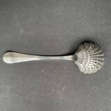 Large sprinkler spoon in 925°/00 silver - 19th century