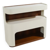 Console en bois de l'ère spatiale, années 1970