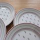 6 vintage dessert plates model Louviers from Luneville 191133