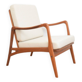 Mid-Century Danish Teak Armchair, 1960s.