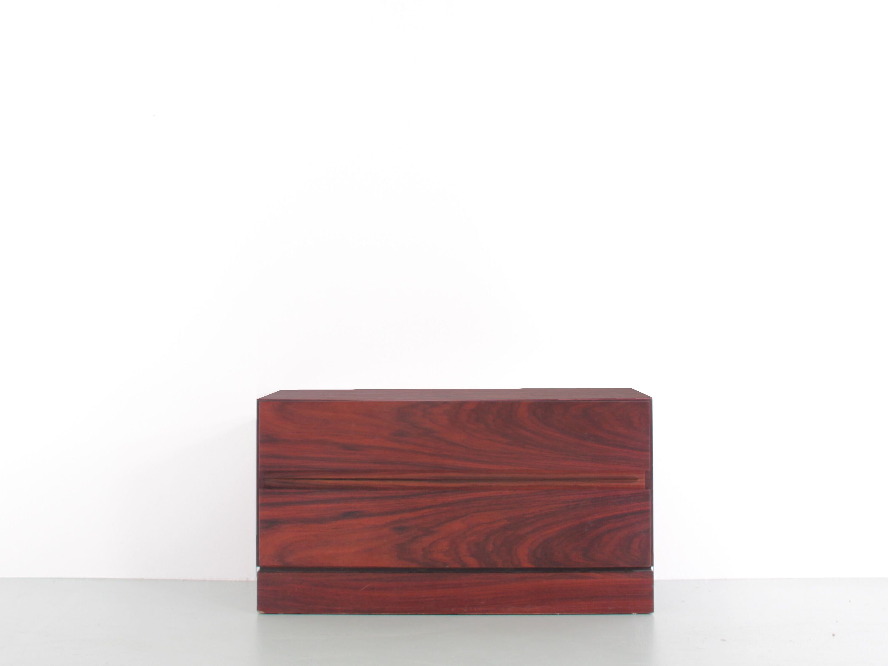Commode scandinave en palissandre de Rio