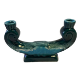 Double ceramic candle holder