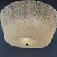 Barovier & Toso. Large ceiling lamp/chandelier by Barovier & Toso, Murano glass, Italy, 1960s, rare example.