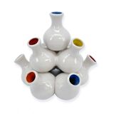 Vintage Tulip Vase • Ceramic • 1980's