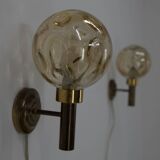 Set of Two Wall Lamps, Denmark, 1970s