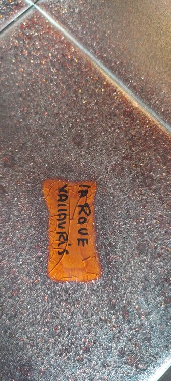 Metal and ceramic coffee table Vallauris