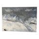 The snow - landscape, oil on canvas