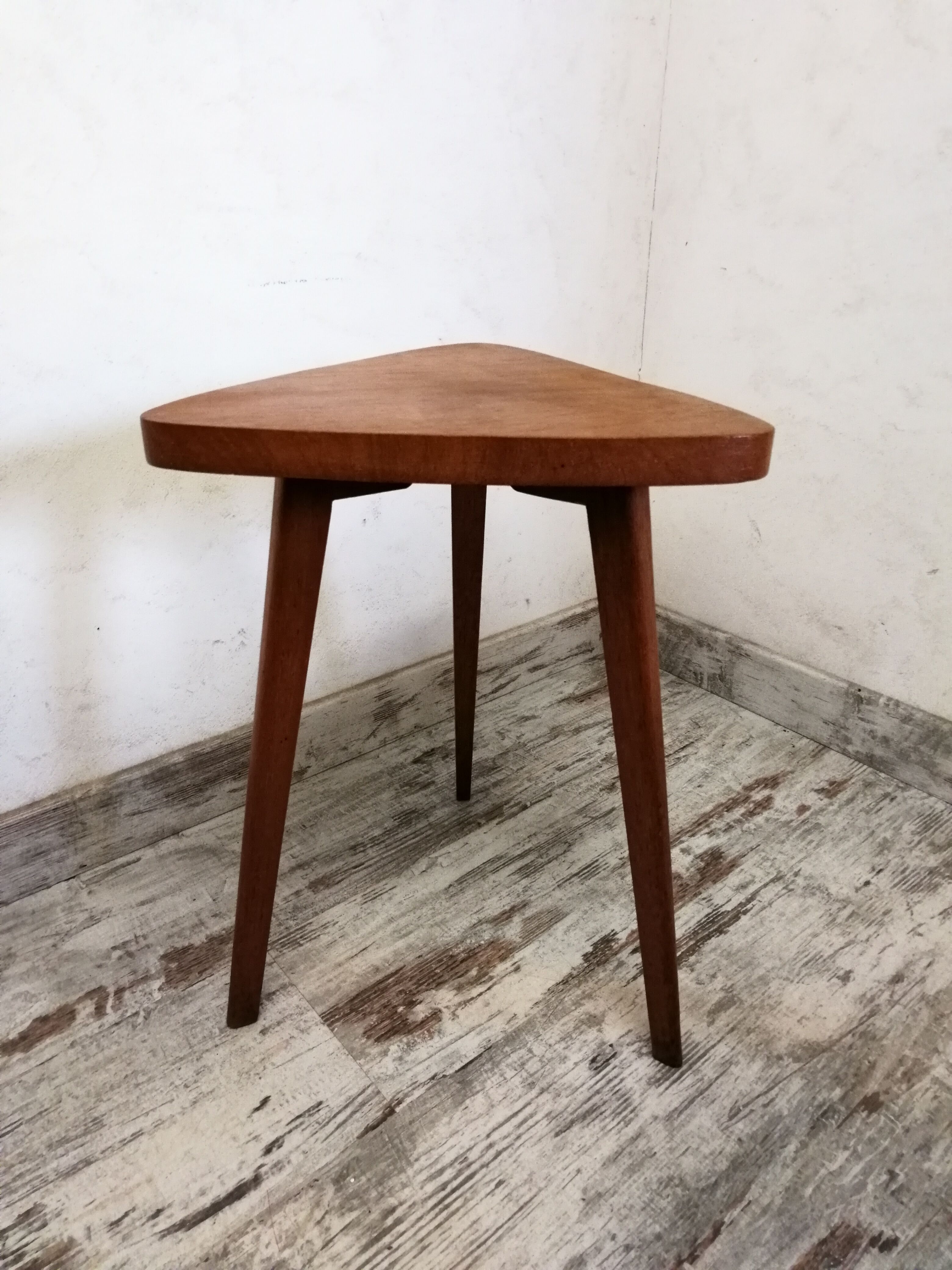 Scandinavian tripod stool