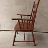 Fauteuil bois style Windsor