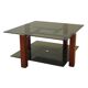 Glass table, Italian design, 1970s, production: Italy
