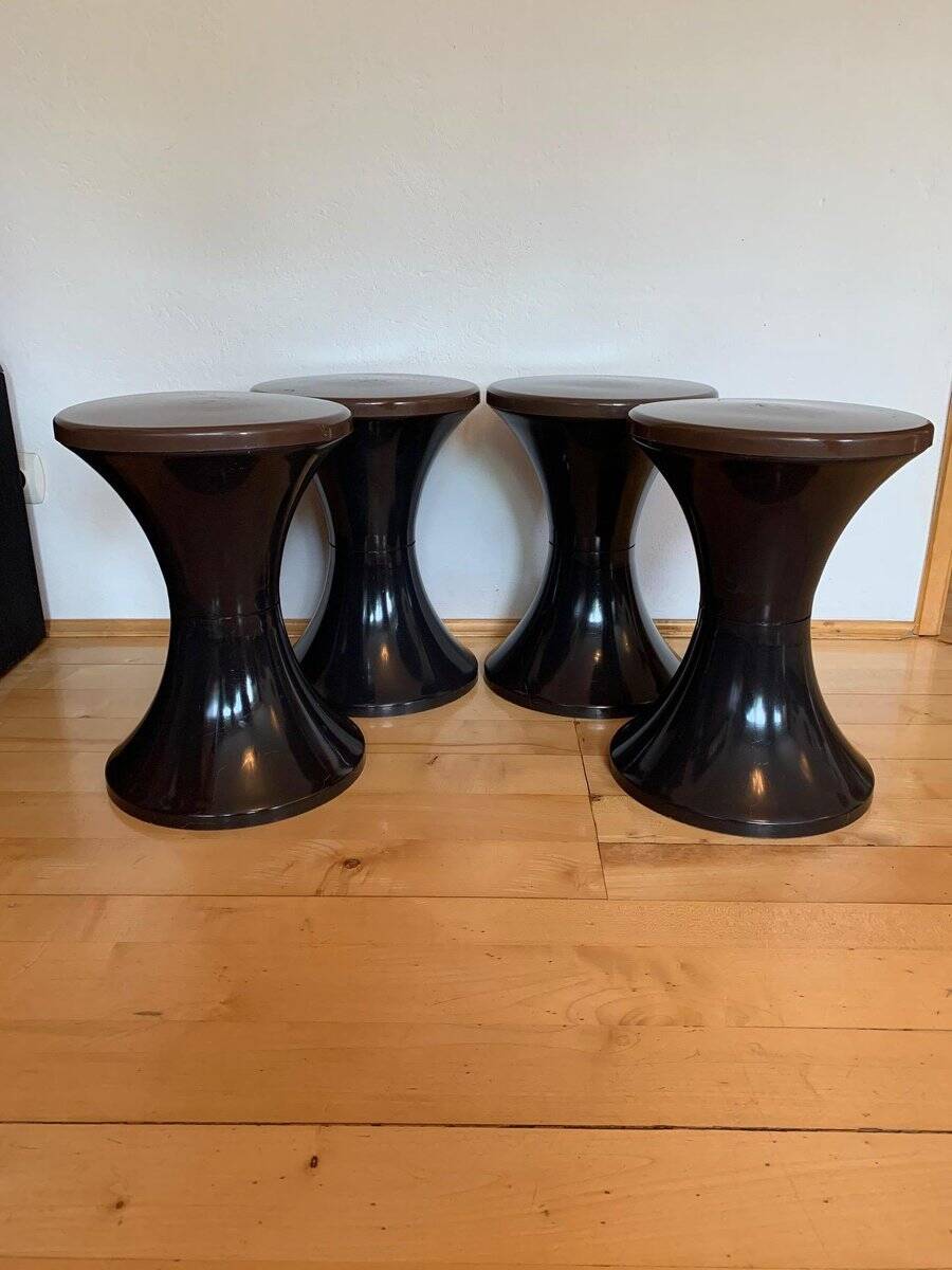 Tulip Tulpen stools, 1970s, set of 4