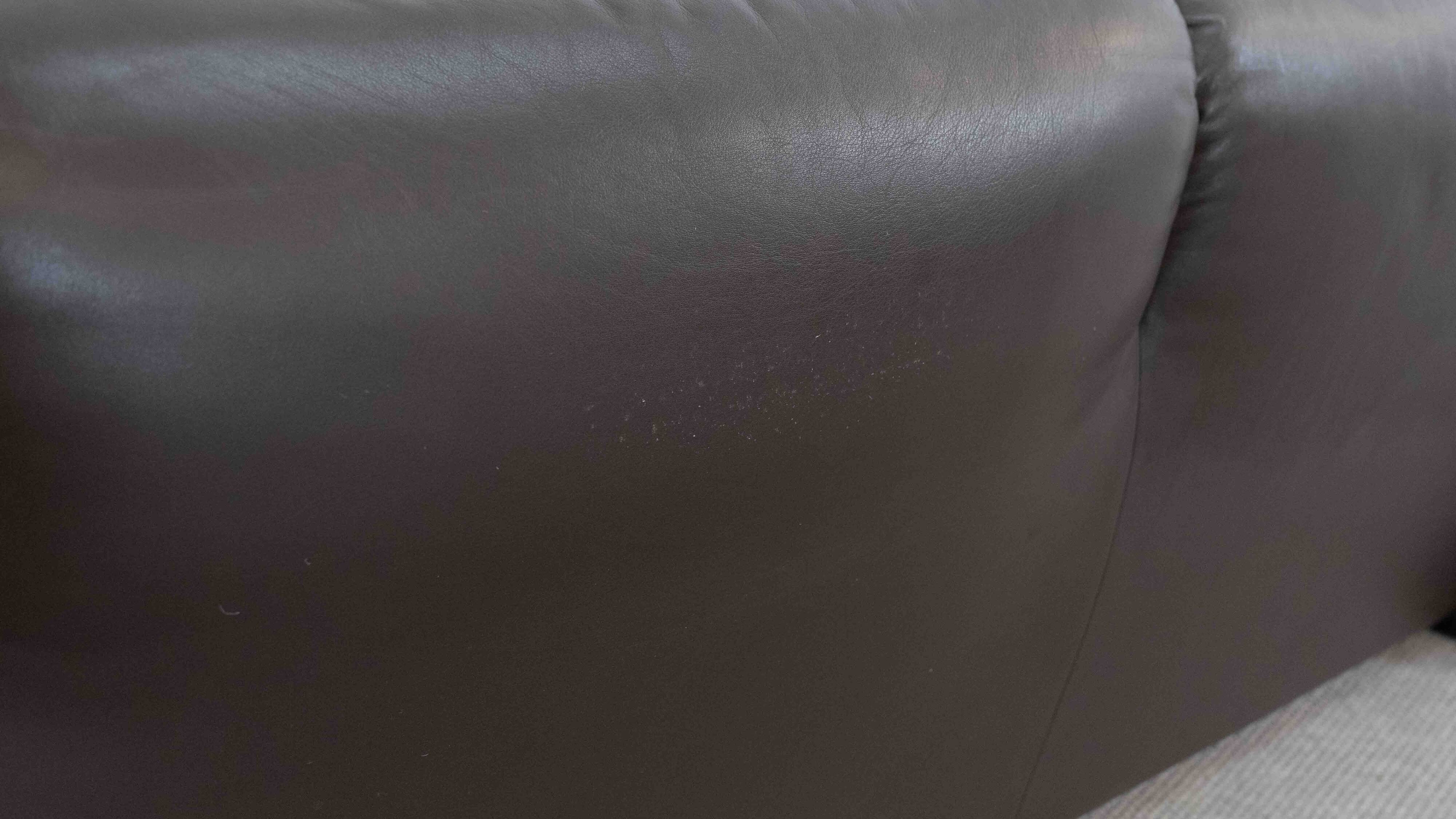 Cassina Maralunga 3seat-Sofa in darkbrown leather by Vico Magistretti