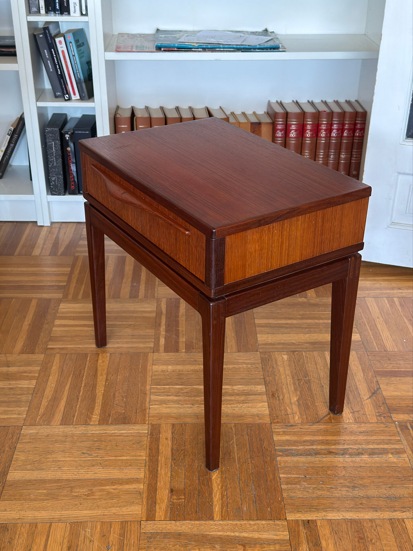 Teak bedside table from the 1960s.
