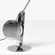 Oversized chrome lamp with counterweight Anonymous Italia, 1970
