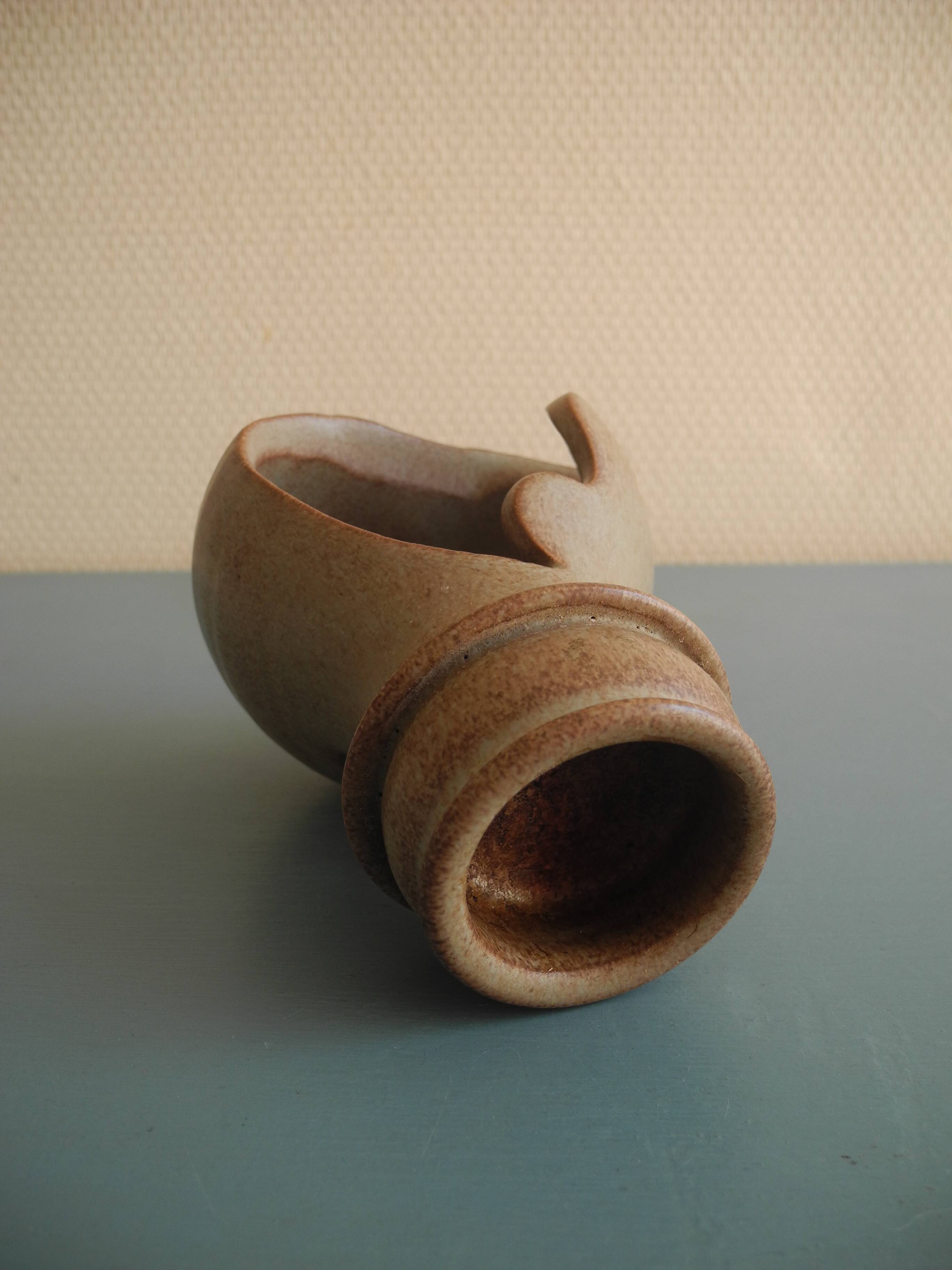 Vallauris vintage candlestick tealight holder