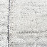 100% Wool Blue & White Moroccan Rug 136x211Cm