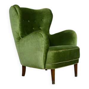 Fauteuil à dossier haut