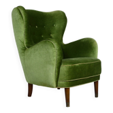 Danish Wingback Chair, 1950s