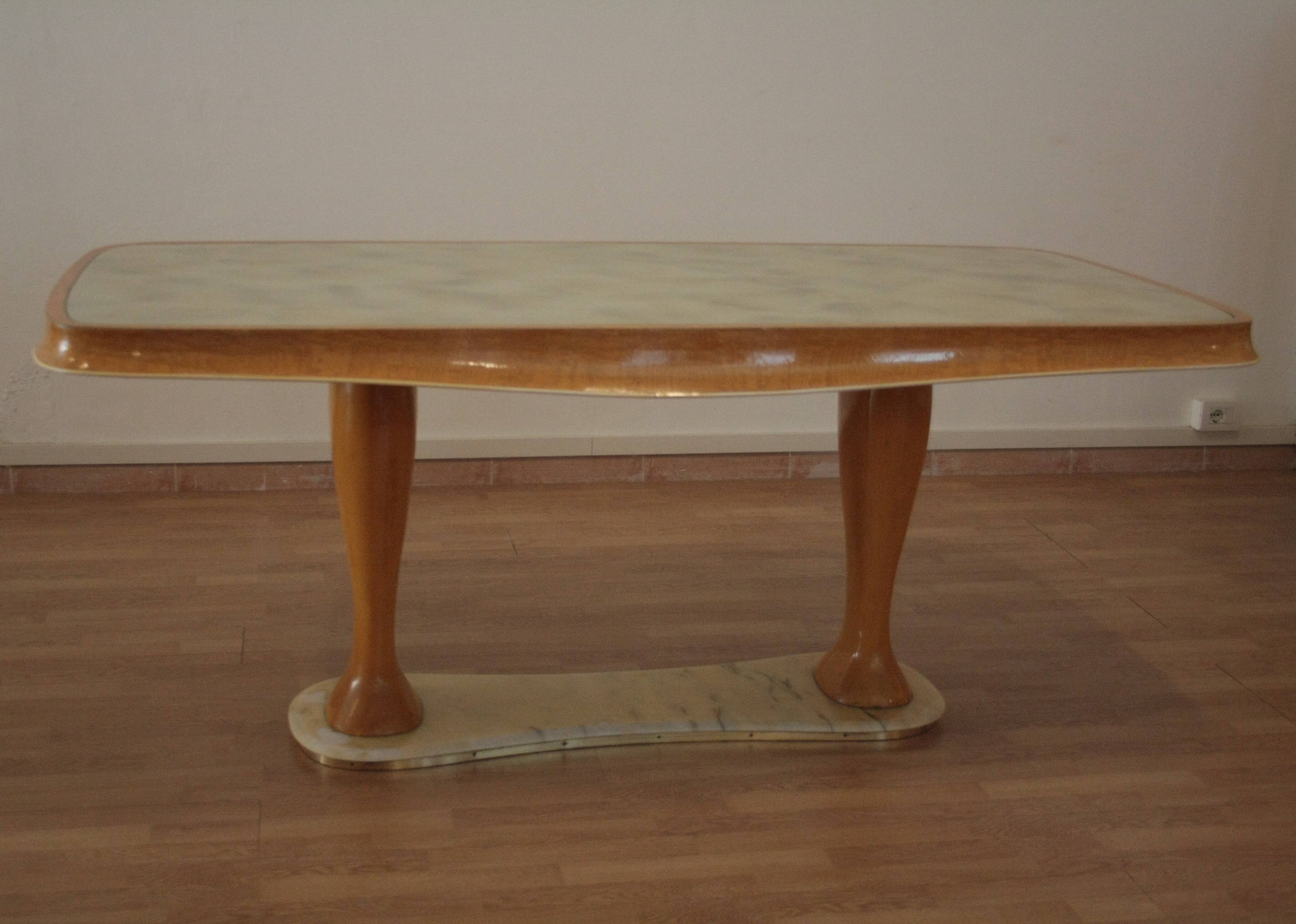 Mid-century modern dining table, 1950s