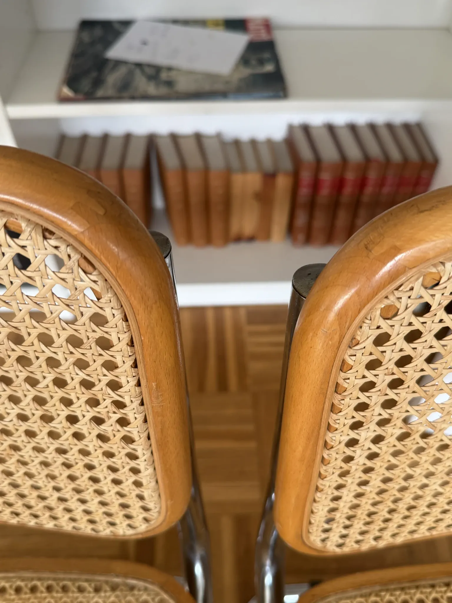 Breuer Cesca B32 chairs