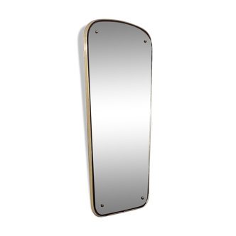 Miroir rétroviseur des années 50-60 40x80cm