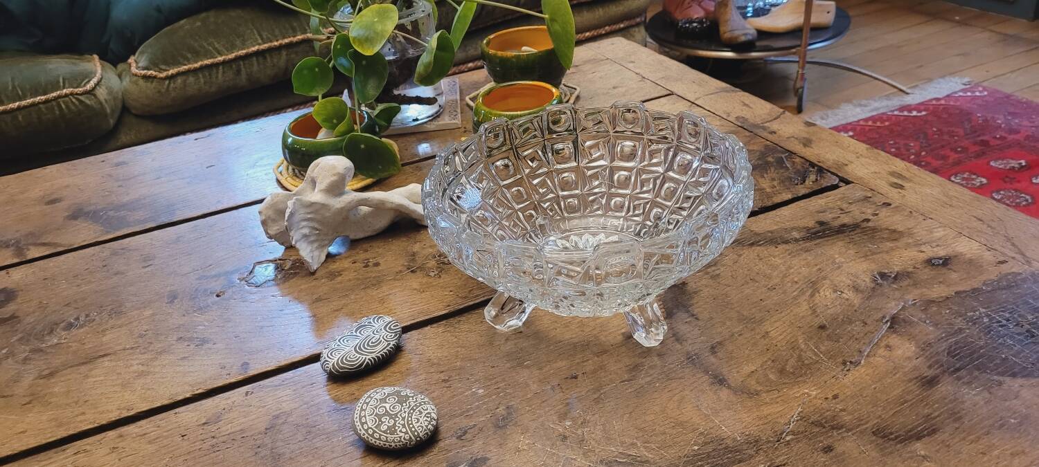 Art Deco glass cup