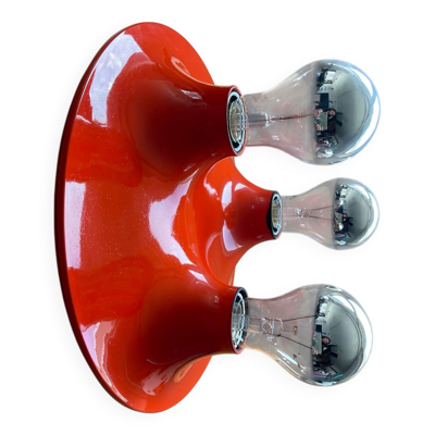 Applique Space Age soucoupe 3 lampes des années 70
