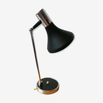 Stall and chrome diabolo lamp, 2 kneecaps, 1970