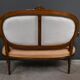 Beech canapé, stained, Louis XVI style - 1920