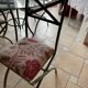 Table and chair set - "Villa d'Este" collection by Pierre Vandel