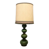 Grande lampe de table en céramique artistique de Kaiser Leuchten, Allemagne de l'Ouest, années 1960.