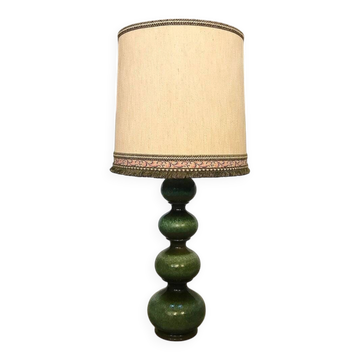Grande lampe de table en céramique artistique de Kaiser Leuchten, Allemagne de l'Ouest, années 1960.