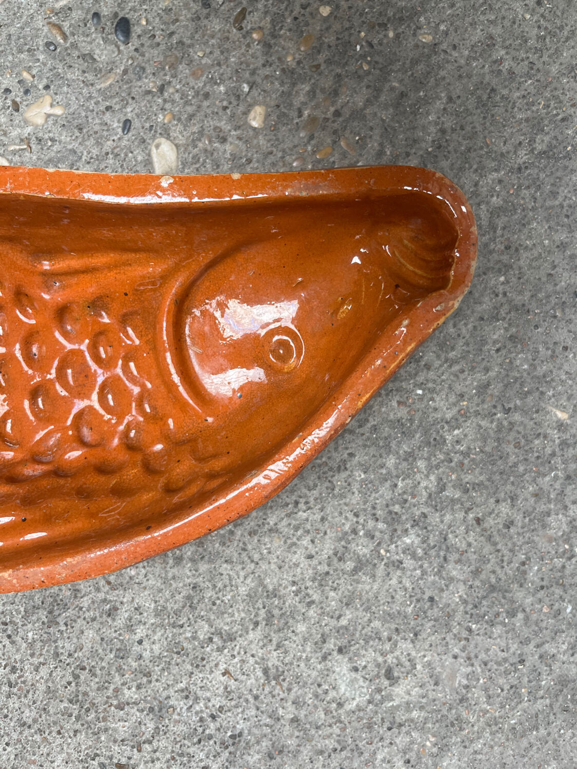 Pastry mold / empty old terracotta pocket