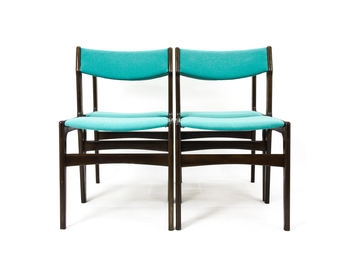 Série de 4 chaises danoises