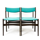 A set of 4 danish chairs