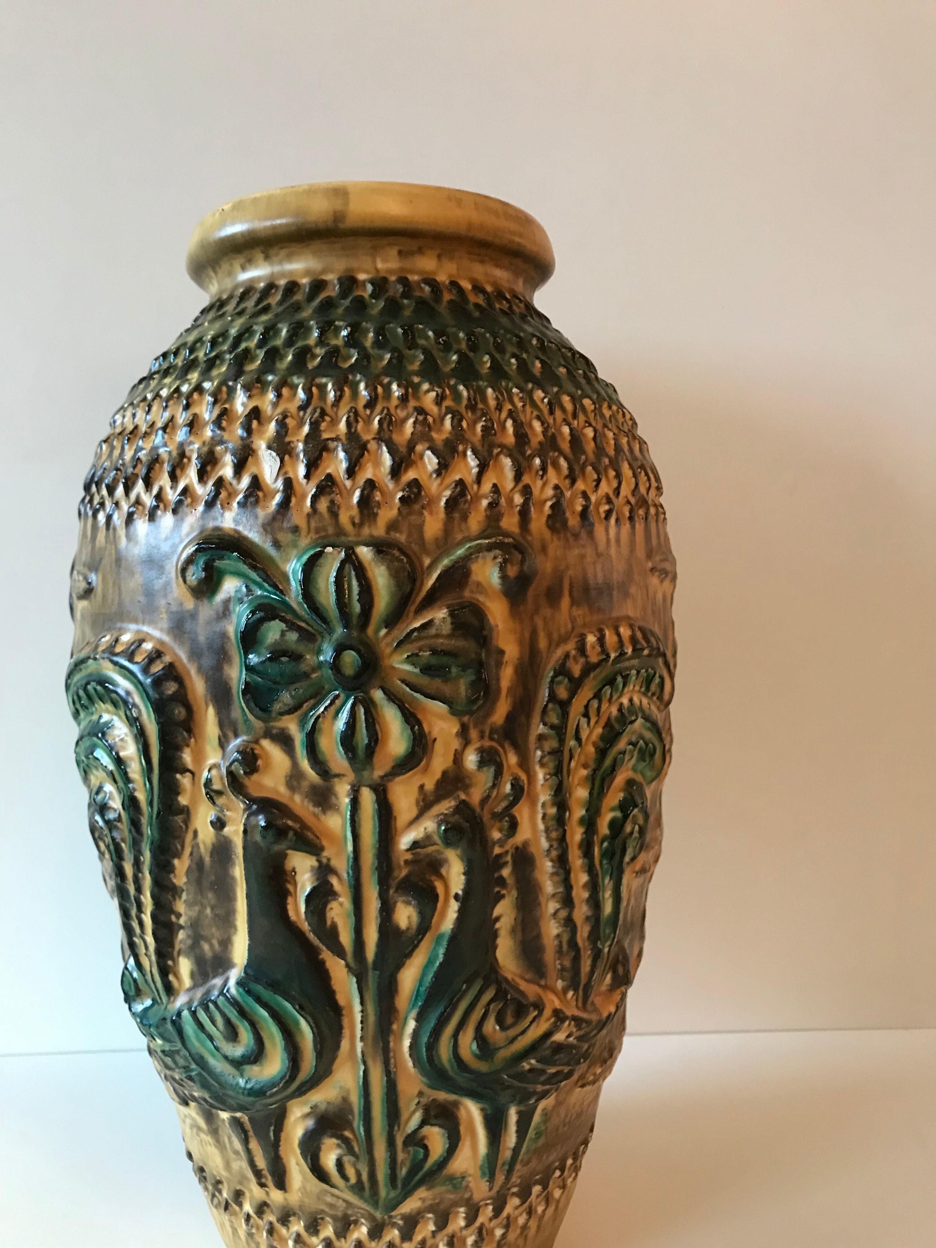 West Germany ceramic vase