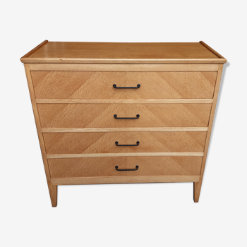 Commode années 50 60 en chêne clair