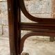 Thonet bar bar troquet bistro table in curved wood and brass 1930