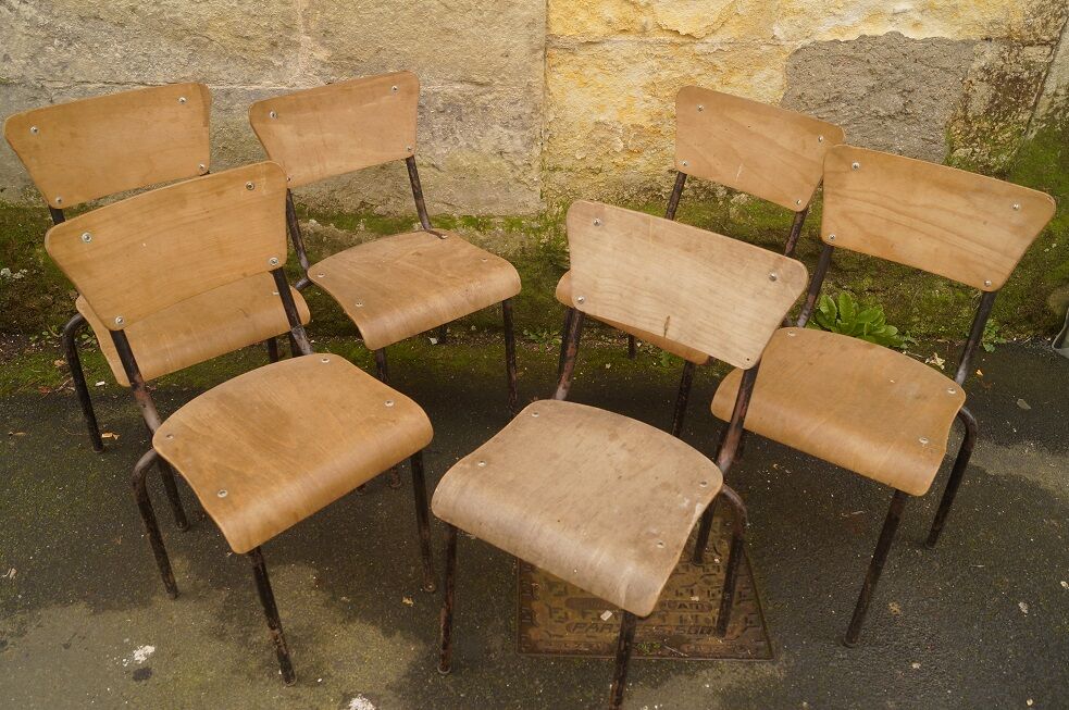 School chairs 1950